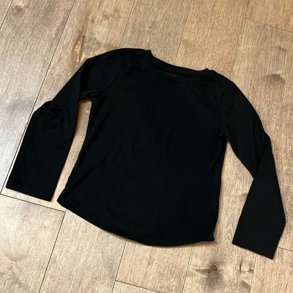 Wonder Nation Black Long Sleeve Top